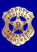 Badge from the 1880s - Gold Shield