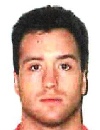Face photo of male fugitive John Baptiste Reamer