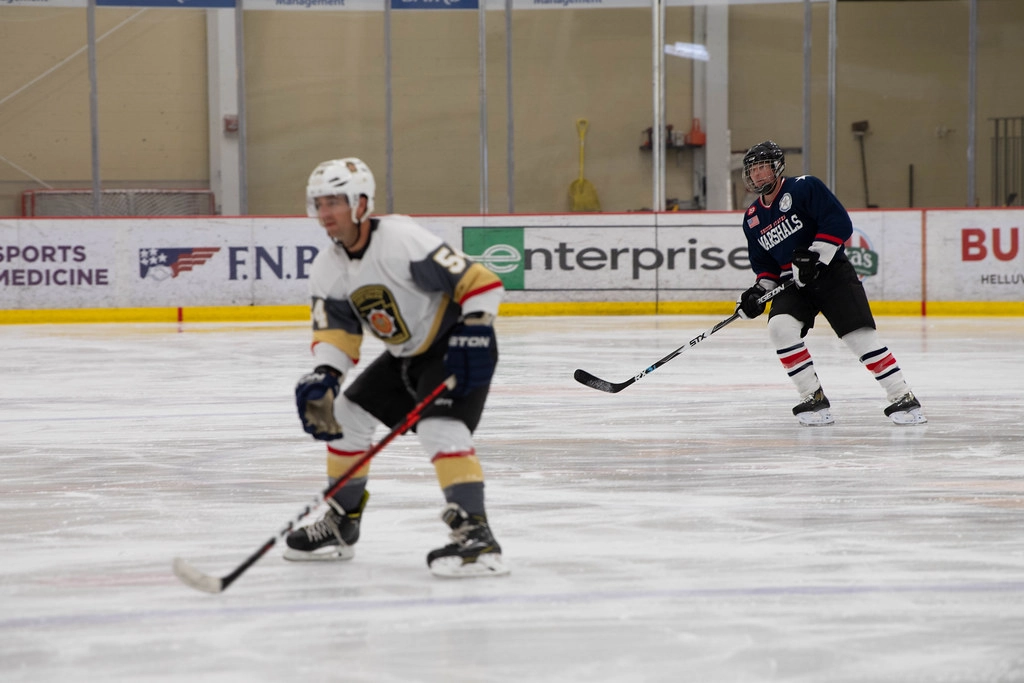 Hockey Players at the 2024 CanAm Police-Fire Games