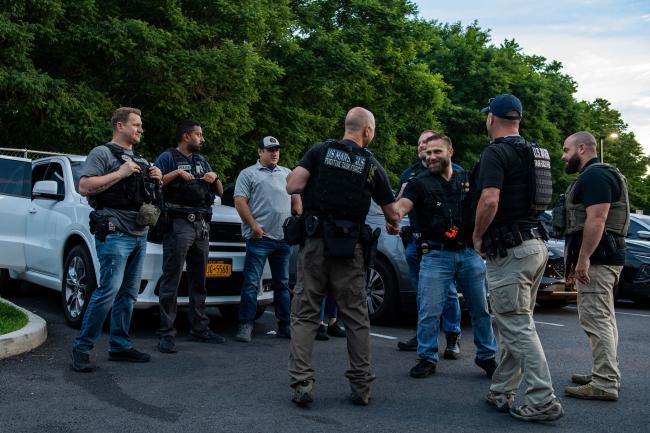 Deputy U.S. Marshals and Task Force Officers during…